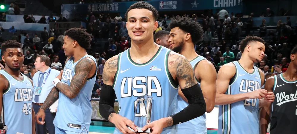 Kuzma é eleito melhor jogador da partida entre “Time Mundo” e “Time USA”