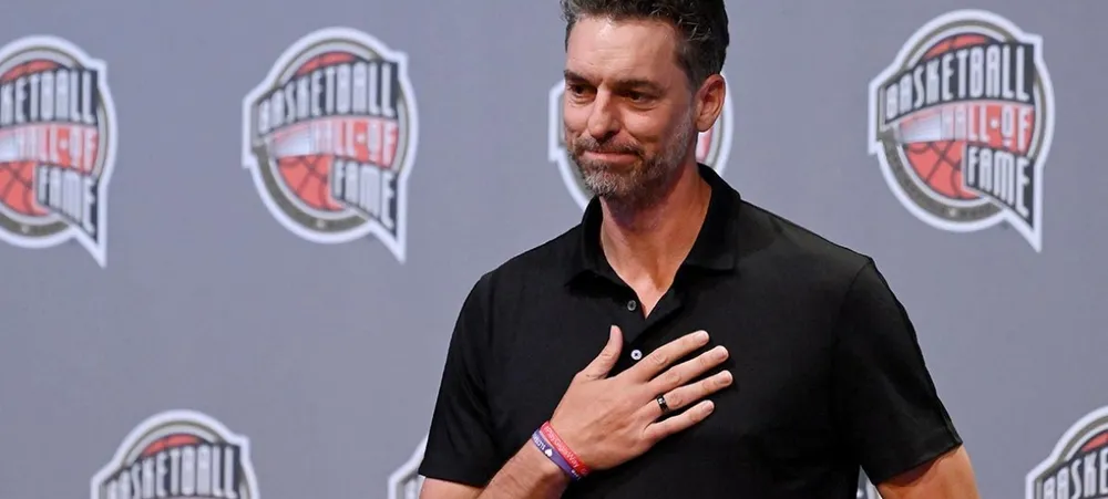 NBA: Pau Gasol é homenageado no Hall da Fama do Basquete