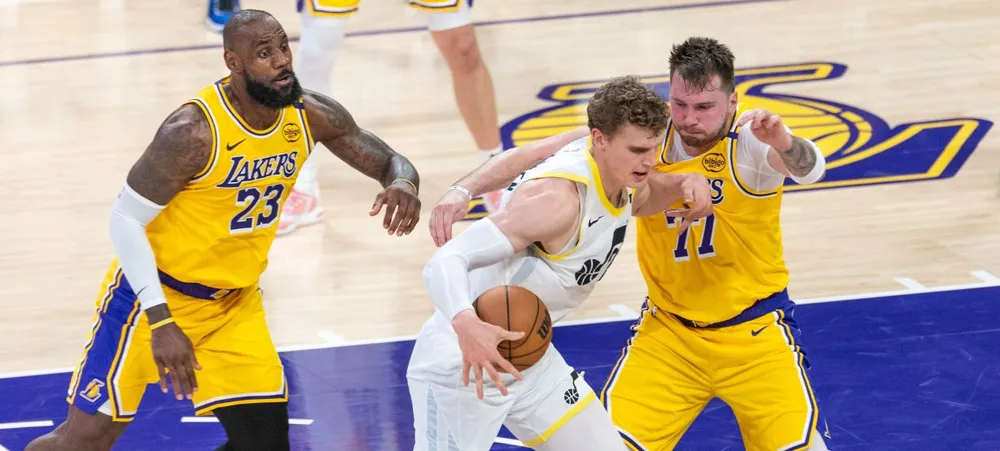 O que o técnico do Jazz pensa sobre enfrentar o Lakers de Luka e LeBron