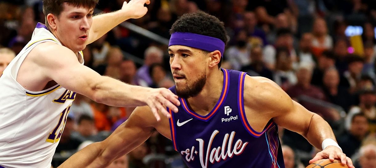 Lakers não se recupera de início lento e perde para o Suns na estrada