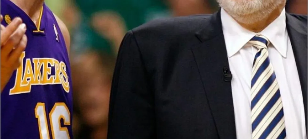 NBA: Phil Jackson não sabia se Pau Gasol era o nome certo para o Lakers