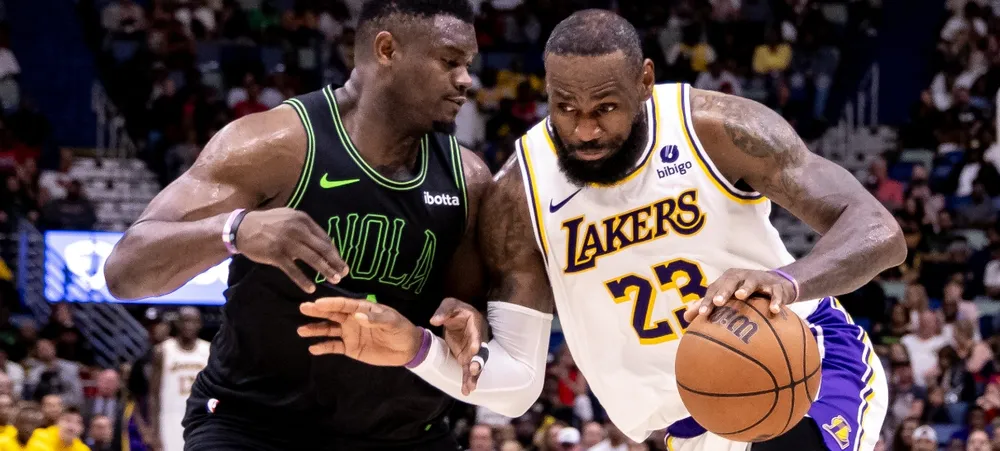 NBA: Lakers domina Pelicans e termina em oitavo no Oeste