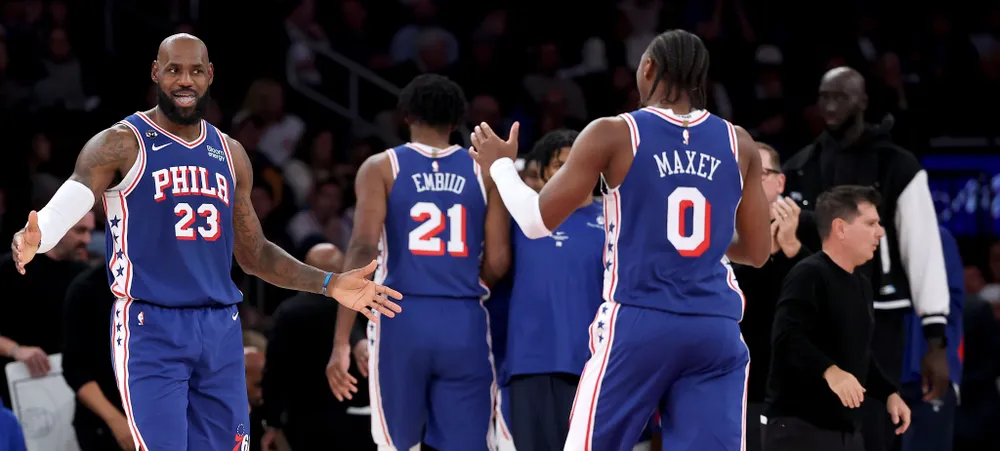 Como foi a primeira noite de LeBron no Sixers