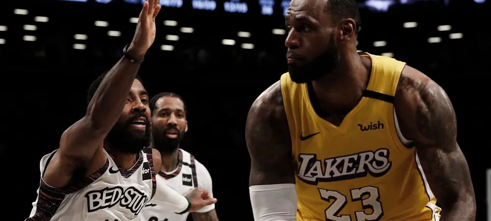 Com desfalques, Lakers e Nets se enfrentam hoje em Los Angeles