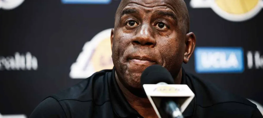 NBA: Magic Johnson sugere que Lakers troque Anthony Davis