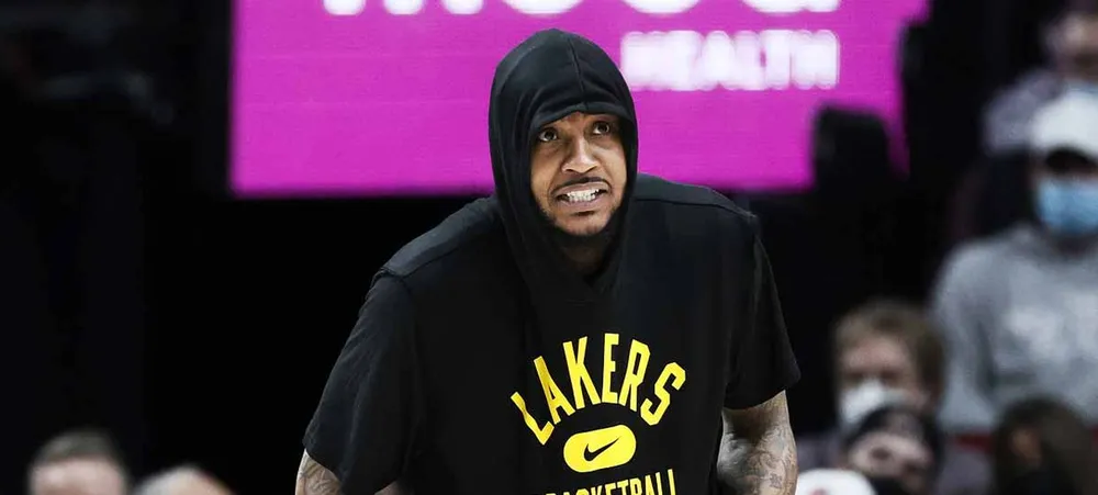 NBA: Lakers tem atualização importante sobre lesão de Carmelo Anthony