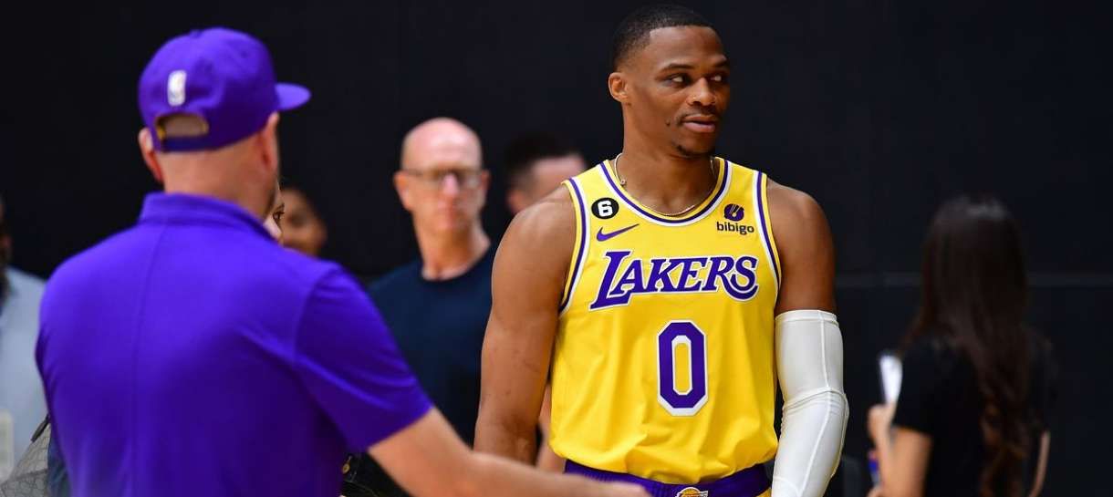 NBA: Lakers ficou próximo de uma troca por Russell Westbrook na última semana