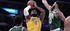 NBA: LeBron James domina em grande vitória do Lakers sobre o Celtics