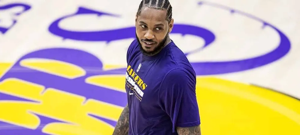NBA: Carmelo Anthony comenta como foi seu primeiro treino no Lakers