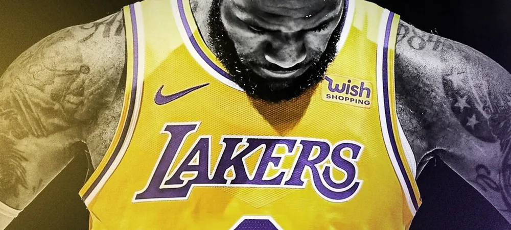 Lakers revela imagem de LeBron James com o novo número de sua camisa