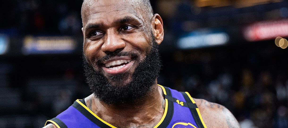 Veja como LeBron reagiu ao resultado da loteria do draft da NBA