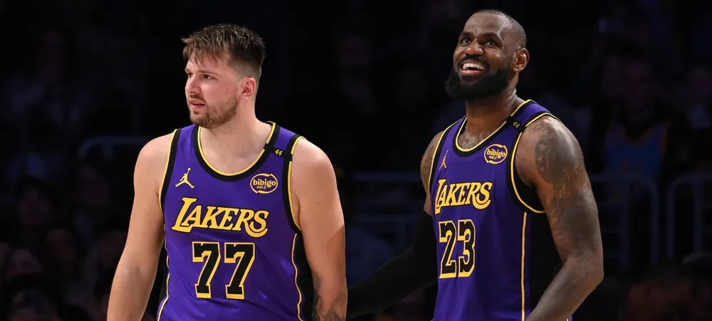 NBA All-Star Game 2026: Luka Doncic e LeBron James representam o Lakers