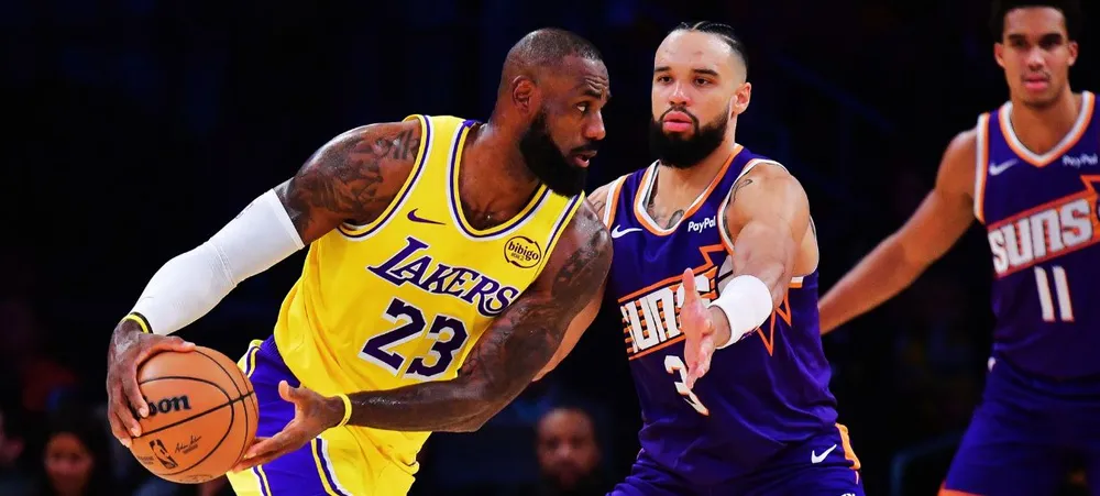 Lakers x Suns: Onde assistir ao vivo o jogo de hoje na NBA