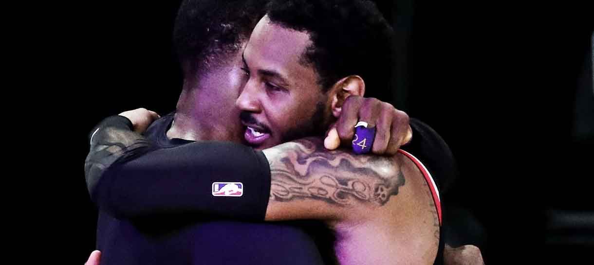 NBA: A mensagem de LeBron James que convenceu Carmelo Anthony a assinar com o Lakers