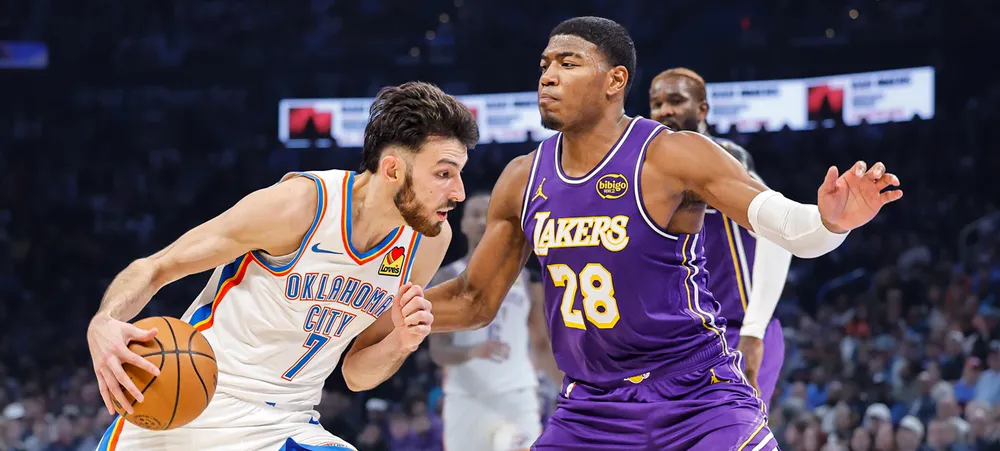Lakers é atropelado pelo Thunder e expõe seu maior problema da temporada