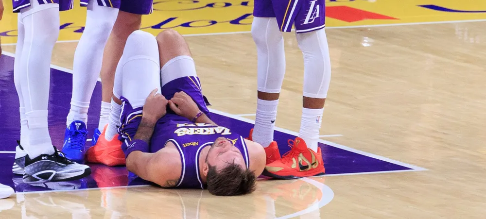 Doncic está fora do jogo de hoje contra o Clippers