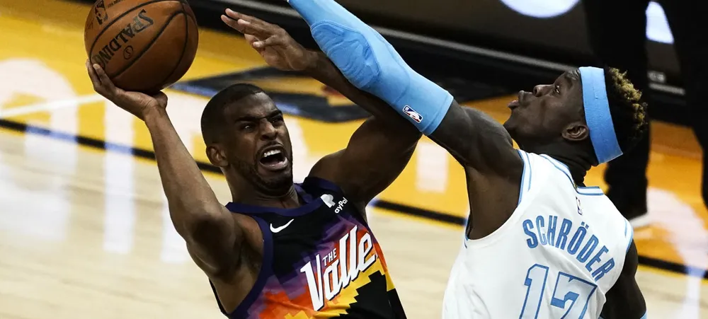 NBA: Lakers joga com muita raça na derrota contra o Suns