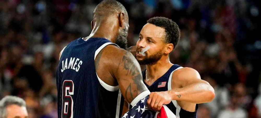 LeBron James e Stephen Curry reacendem o sonho de jogar juntos