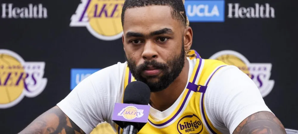 D’Angelo Russell surpreende e pede desculpas no Media Day do Lakers