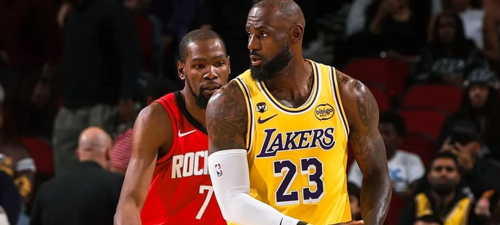 Lakers x Rockets: Onde assistir ao jogo da NBA ao vivo nesta quarta