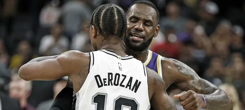 DeMar Derozan comenta o que sentiu quando LeBron James foi para o Lakers