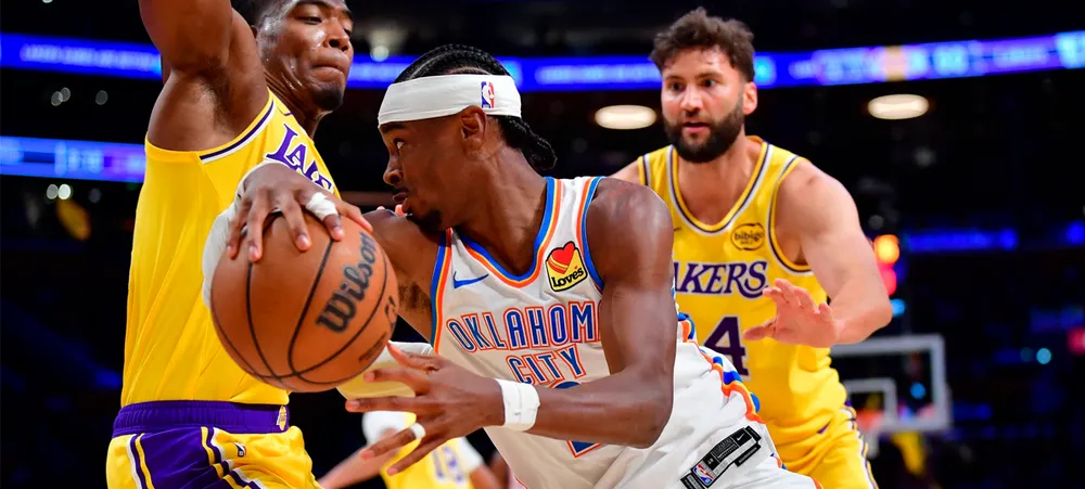 Shai Gilgeous-Alexander provoca torcida do Lakers após eliminação
