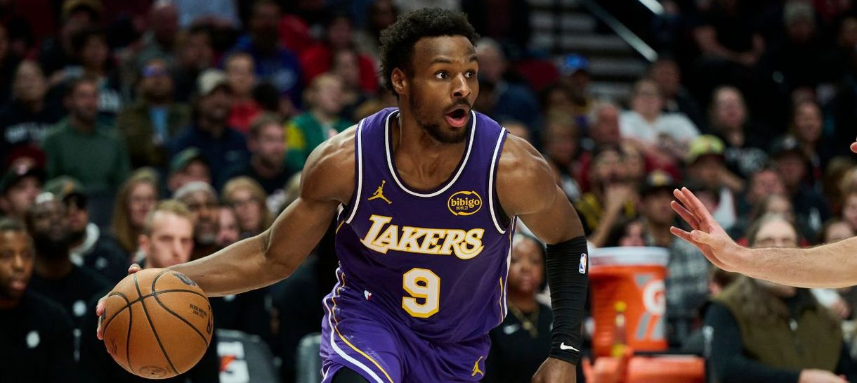 Bronny alcança recorde de LeBron James pela primeira vez na NBA