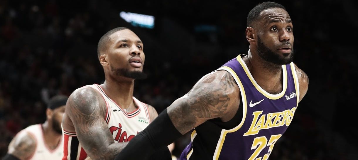NBA: LeBron James tentou convencer Damian Lillard a jogar no Lakers