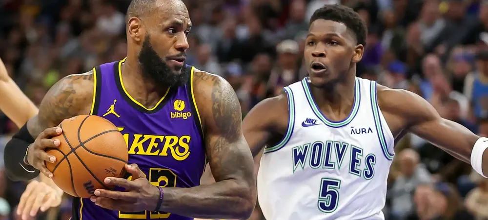 Agora é guerra! Lakers encara Timberwolves no Jogo 1 dos Playoffs NBA