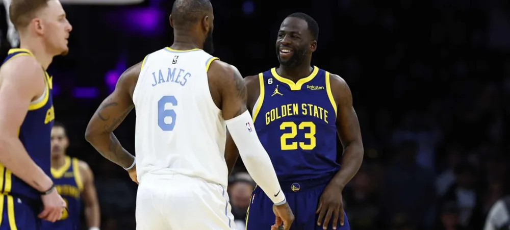 NBA: Green explica porque se surpreendeu com LeBron após primeiro jogo entre Lakers e Warriors