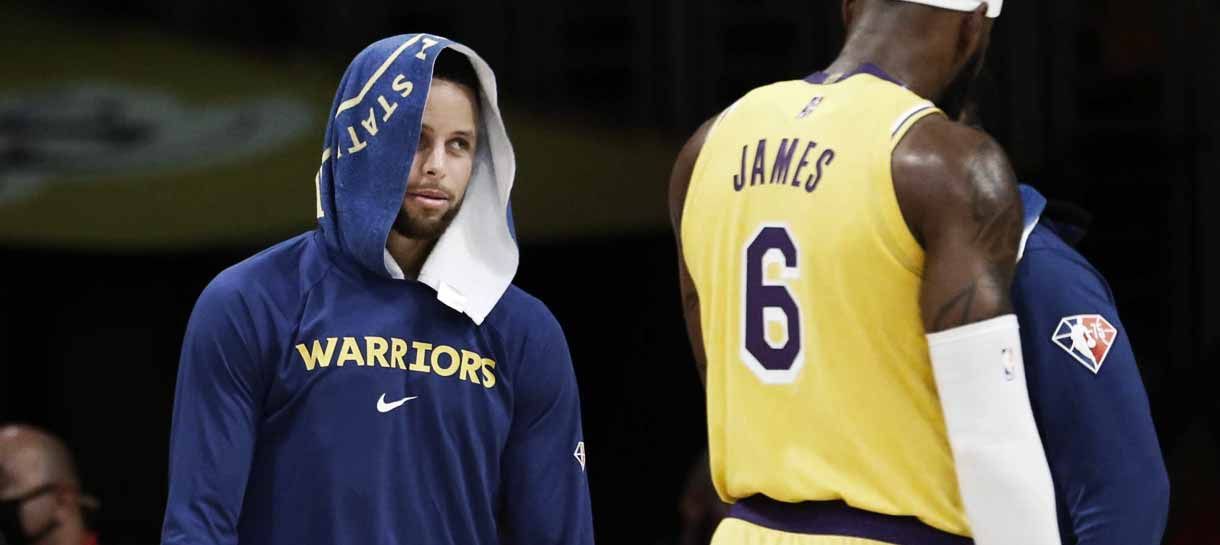 Analista revive debate entre LeBron James e Stephen Curry antes das Finais da NBA