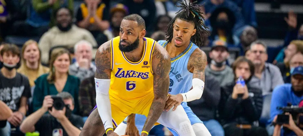 LeBron James x Ja Morant: Quem leva a melhor no duelo entre Lakers e Grizzlies