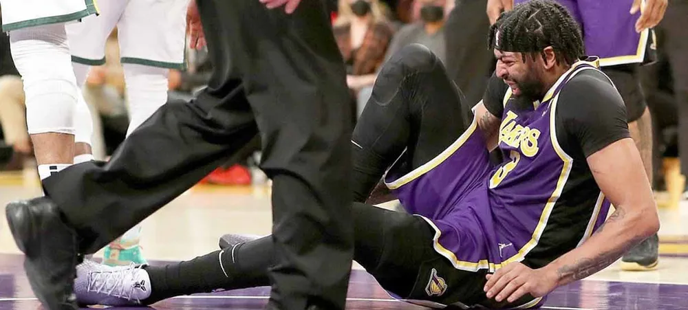 NBA: Insider revela tempo que Anthony Davis deve desfalcar o Lakers